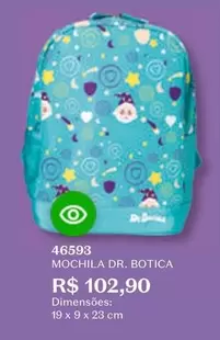 Oferta de 19 - Mochila Dr. Botica por R$102,9 em O Boticário