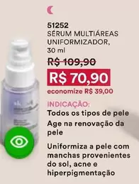 Oferta de Sol - Série Multiáreas Uniformizador por R$70,9 em O Boticário