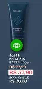 Oferta de O boticario - Balm Pos- Barba por R$57,9 em O Boticário