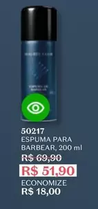 Oferta de O boticario - Espuma Para Barbear por R$51,9 em O Boticário