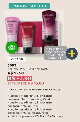 Oferta de O boticario - Kit Anticaspa 3 Ameixas por R$82,9 em O Boticário