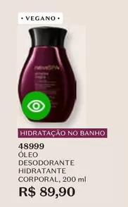 Oferta de O boticario - Óleo Desodorante Hidratante Corporal por R$89,9 em O Boticário