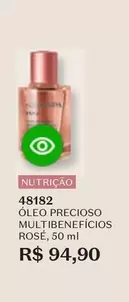 Oferta de Nutricional - Óleo Precioso Multibeneficios Rosé por R$94,9 em O Boticário