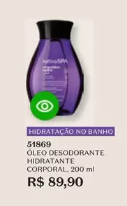 Oferta de O boticario - Óleo Desodorante Hidratante Corporal por R$89,9 em O Boticário