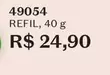 Oferta de Refil por R$24,9 em O Boticário