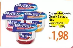 Oferta de Batavo - Creme De Queijo Quark por R$1,98 em Atacadão