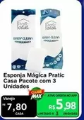 Oferta de Pratic - Esponja Mágica por R$7,8 em Max Atacadista