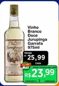 Oferta de Jurupinga - Vinho Branco Doce por R$25,99 em Max Atacadista