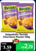 Oferta de Pacote - Salgadinho Torcida Churrasco por R$2,79 em Max Atacadista