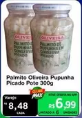 Oferta de Oliveira - Palmito Oliva Pupunha Picado Pote por R$8,48 em Max Atacadista