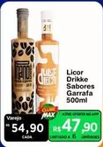 Oferta de Sabores - Licor Drikke por R$54,9 em Max Atacadista