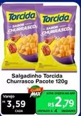 Oferta de Pacote - Salgadinho Torcida Churrasco por R$2,79 em Max Atacadista