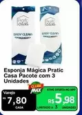 Oferta de Easy - Esponja Mágica Pratic por R$7,8 em Max Atacadista