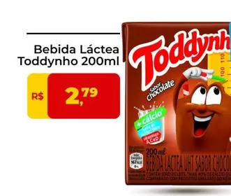 Oferta de Toddynho - Bebida Láctea por R$2,79 em Tonin Superatacado