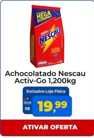 Oferta de Nescau - Achocolatado Activ-Go por R$19,99 em Tonin Superatacado